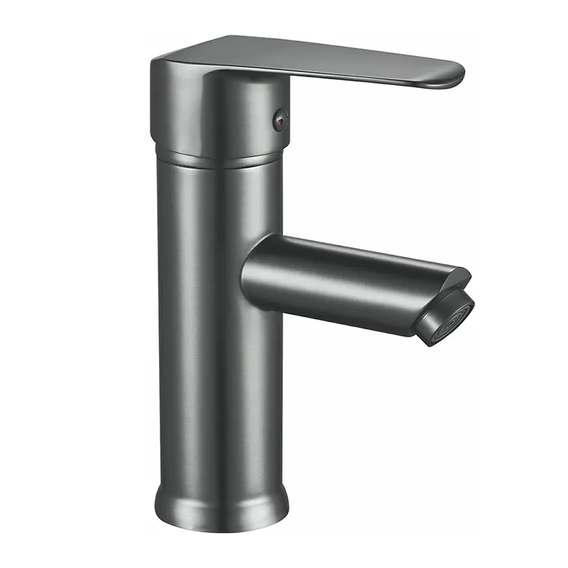 Gunmetal grå tvättställsblandare