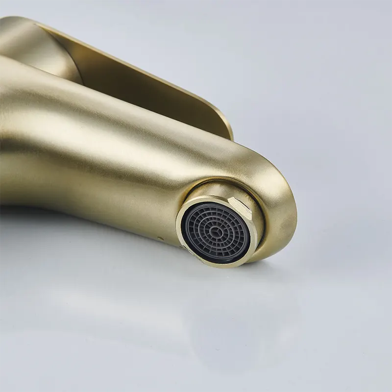 Brushed Gold Bathroom Tap